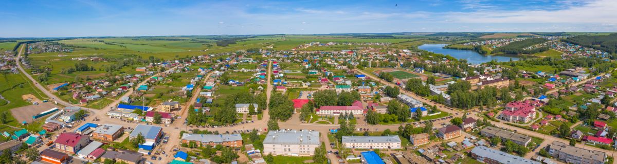 Алнаши с высоты птичьего полета.